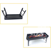 Portable BBQ Grill 36x10.5x28cm - Compact & Lightweight Outdoor Cooking Solution